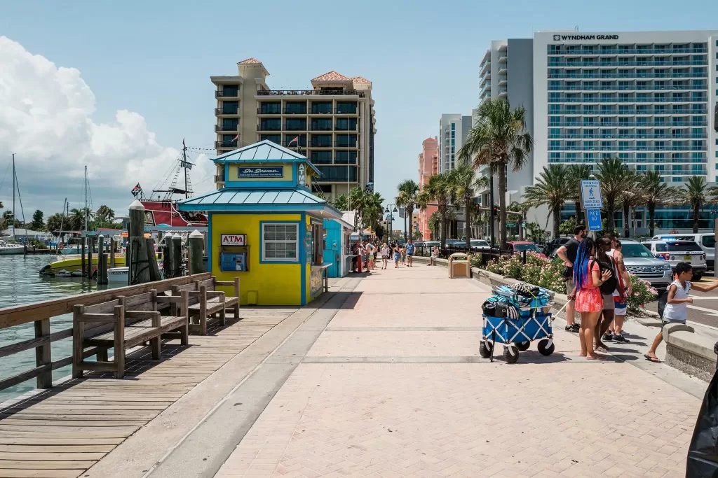 Photo of the waterfront at Clearwater, Florida