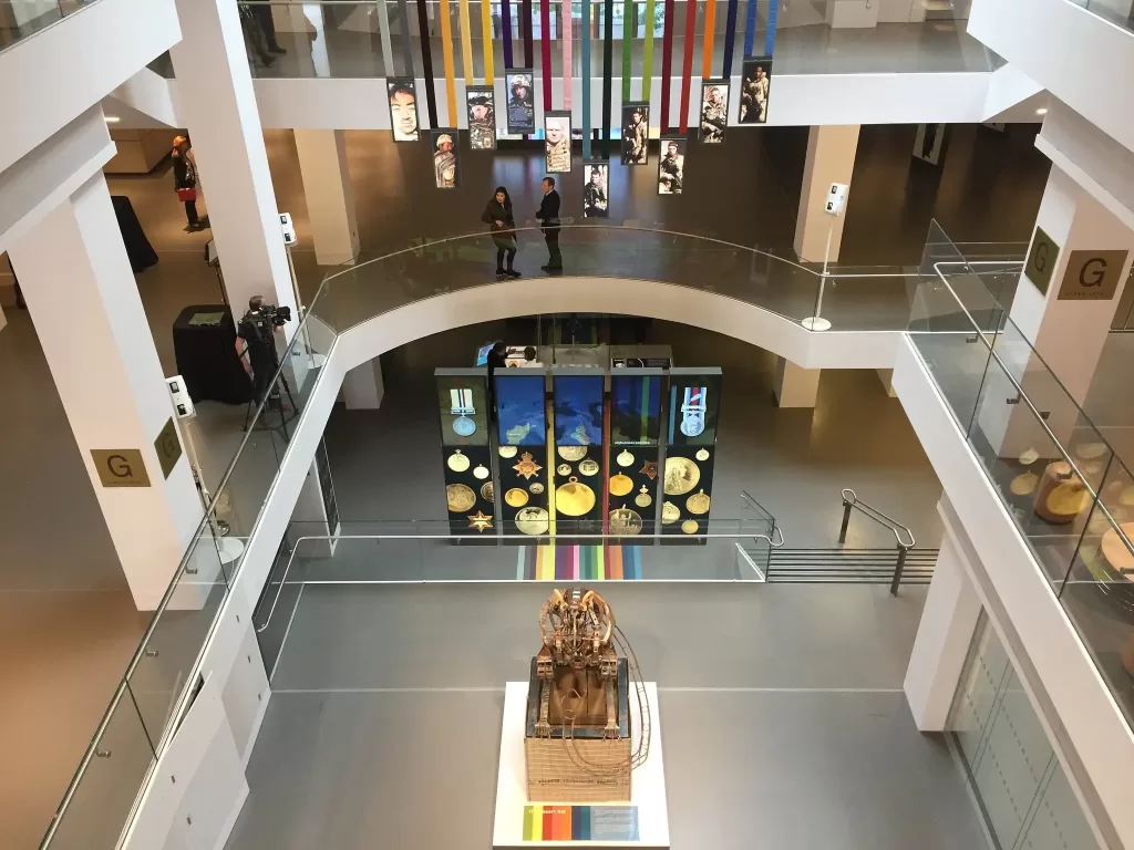 Atrium of the National Army Museum